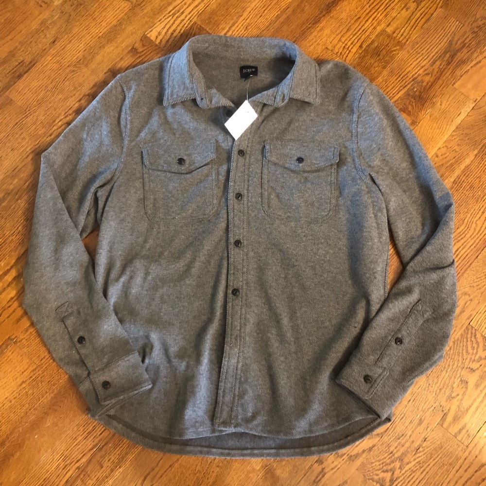 NEW J. Crew double knit work shirt